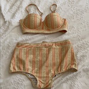 Vintage/BoHo Tallow 2-Piece Swimsuit